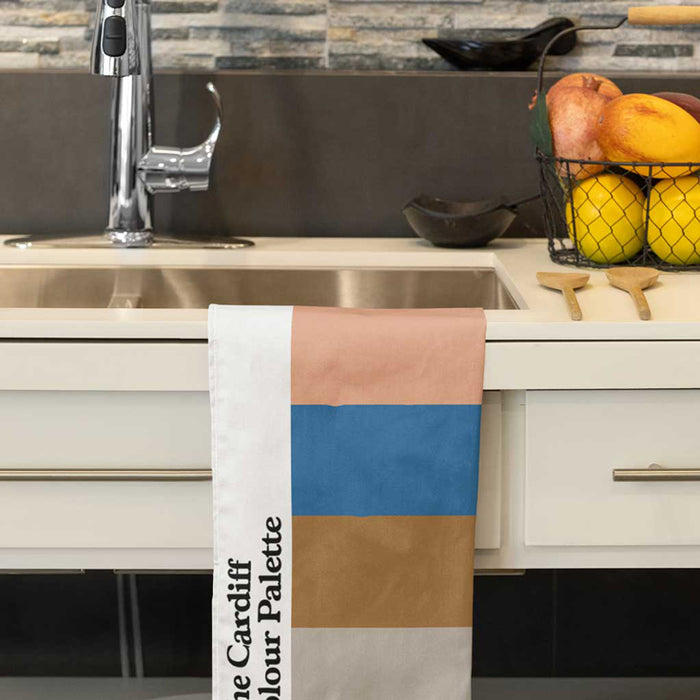 Cardiff Tea Towel