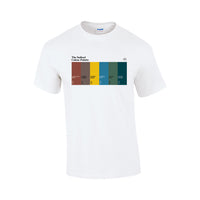 Salford T-shirt featuring the colours of Salford