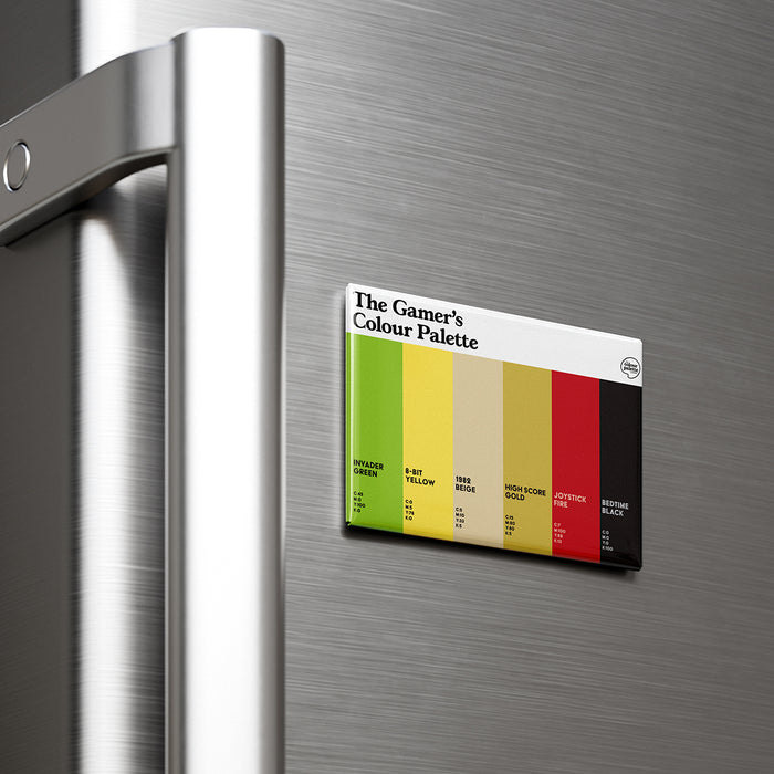The Gamer’s Colour Palette Fridge Magnet