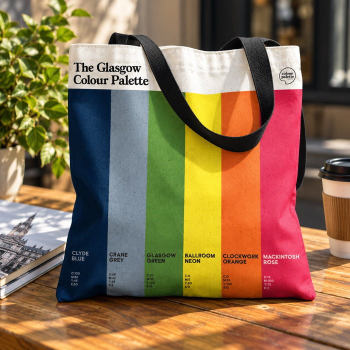 Glasgow Colour Palette Tote bag