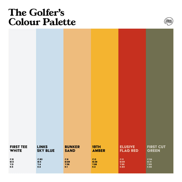 The Golfer’s Colour Palette artwork