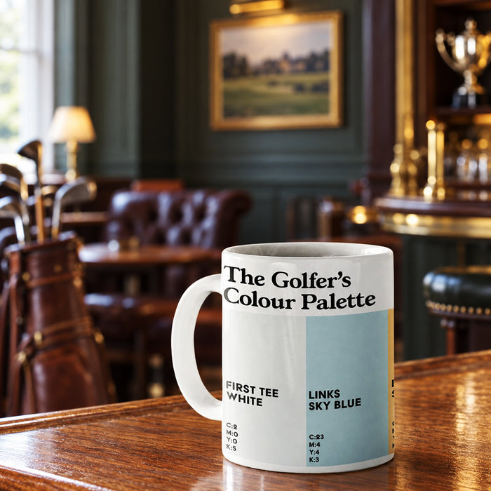 The Golfer’s Colour Palette 11oz Ceramic Mug