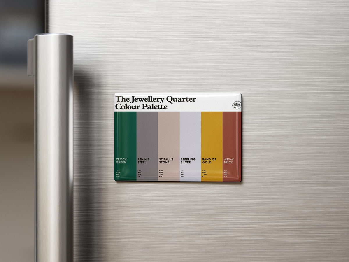 The Jewellery Quarter Fridge Magnet