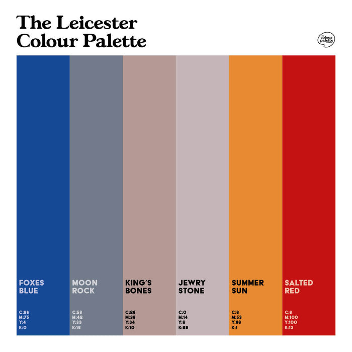 The Leicester Colour Palette design