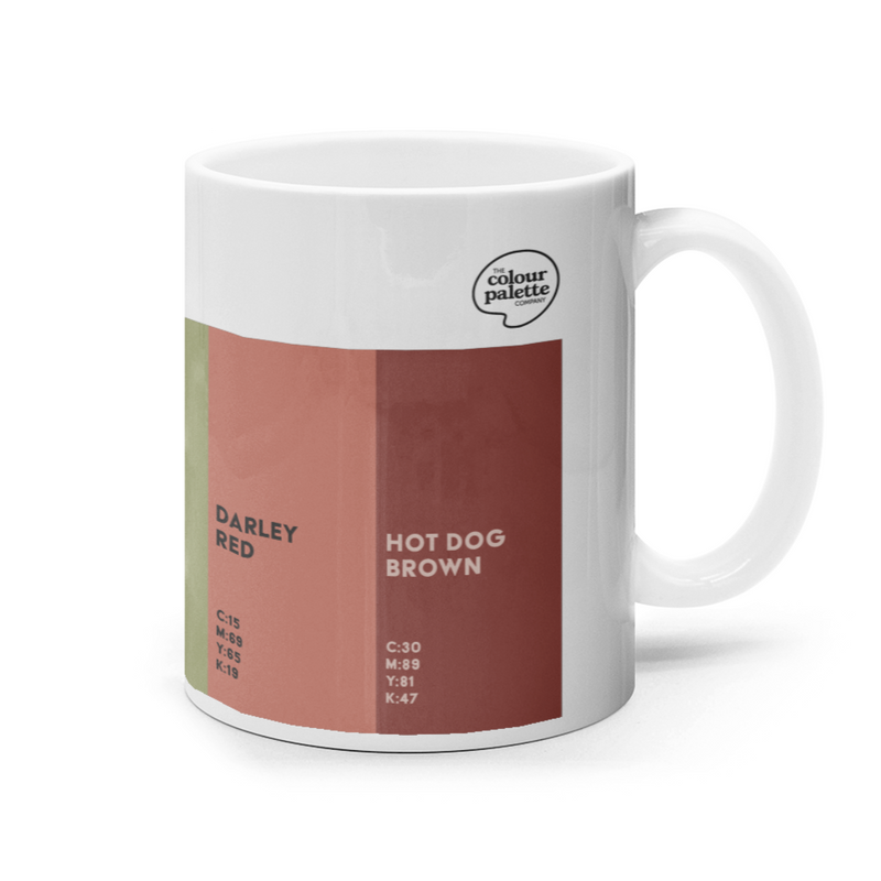 The Derby Colour Palette Mug
