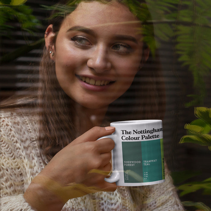 Nottingham Colour Palette mug