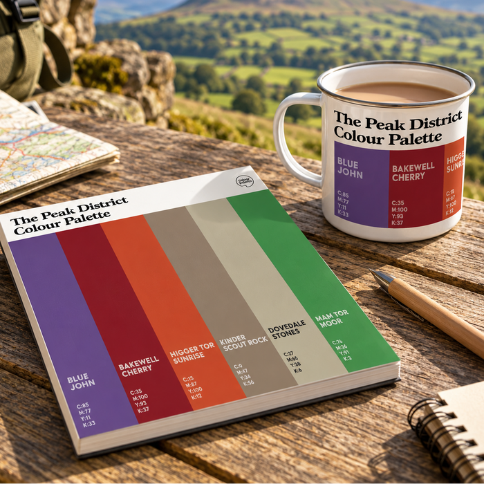 Peak District Sketchbook and mug