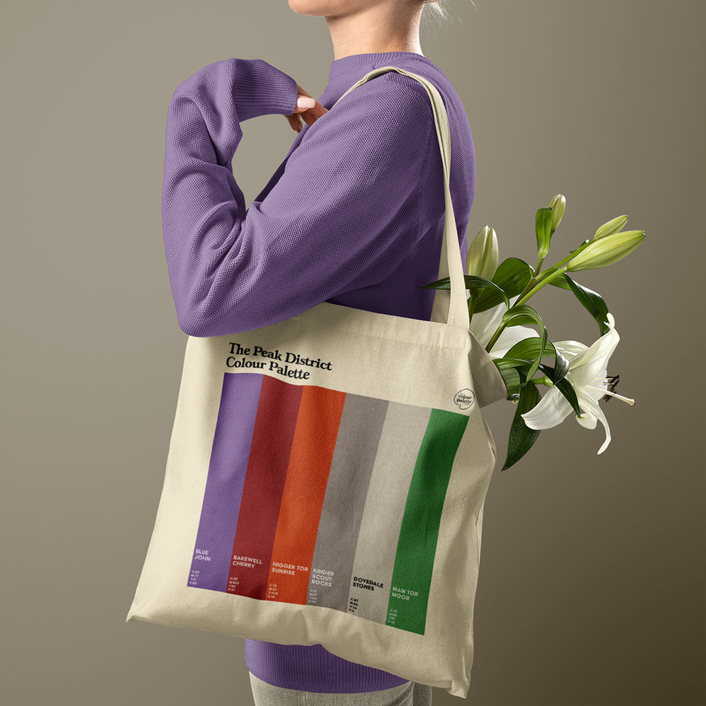 Colours of the Peak District on the Peak District Tote Bag