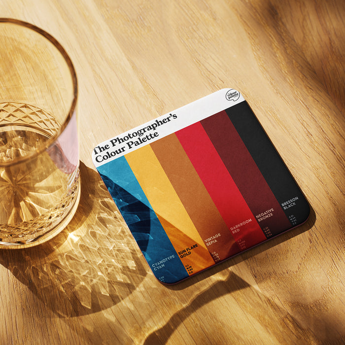 The Photographer’s Colour Palette Coaster