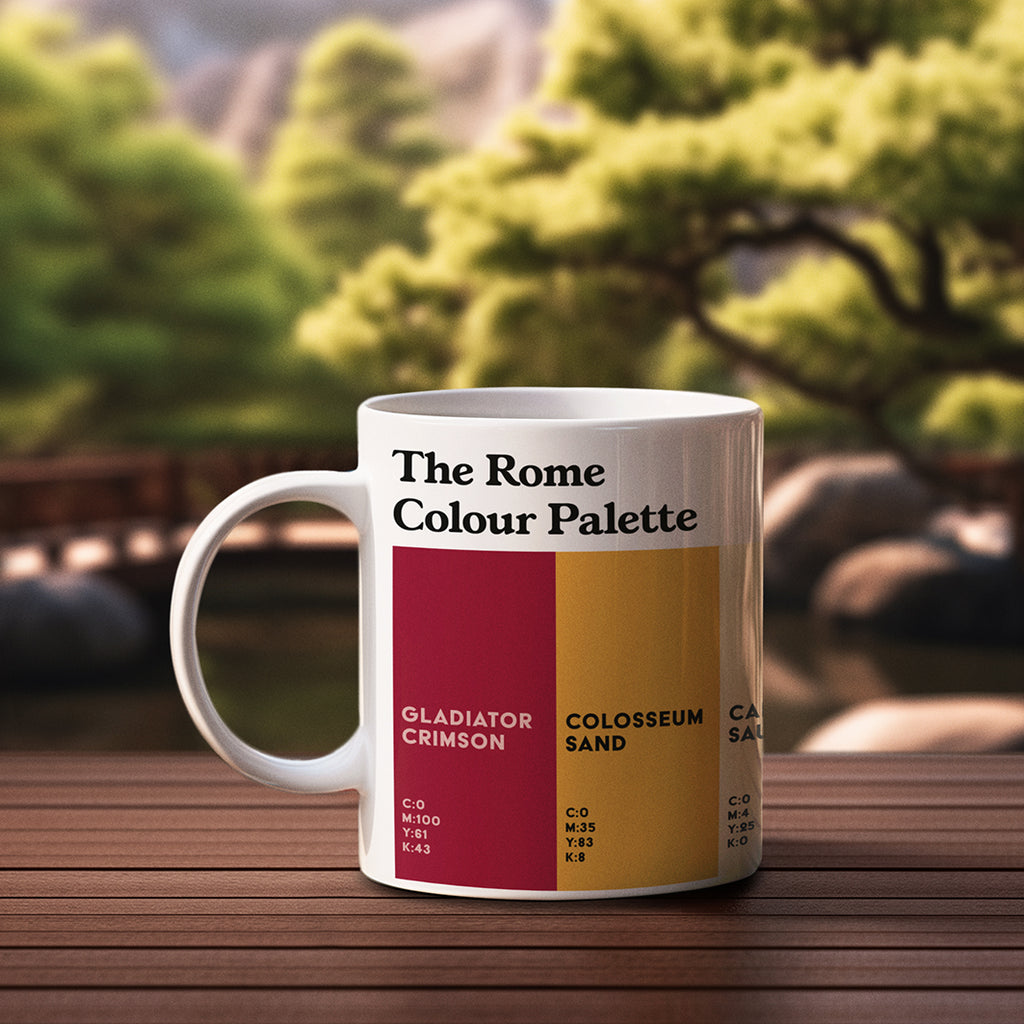 The Colours of Rome in a mug