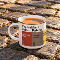 The Salford Colour Palette Enamel Mug