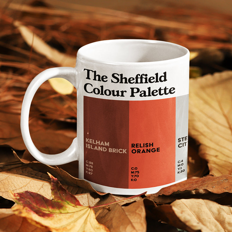 The Sheffield Colour Palette Mug