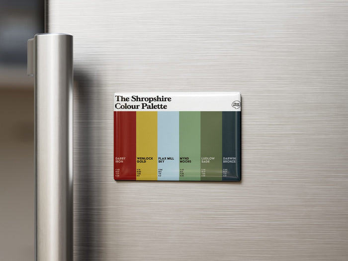 Shropshire Fridge Magnet
