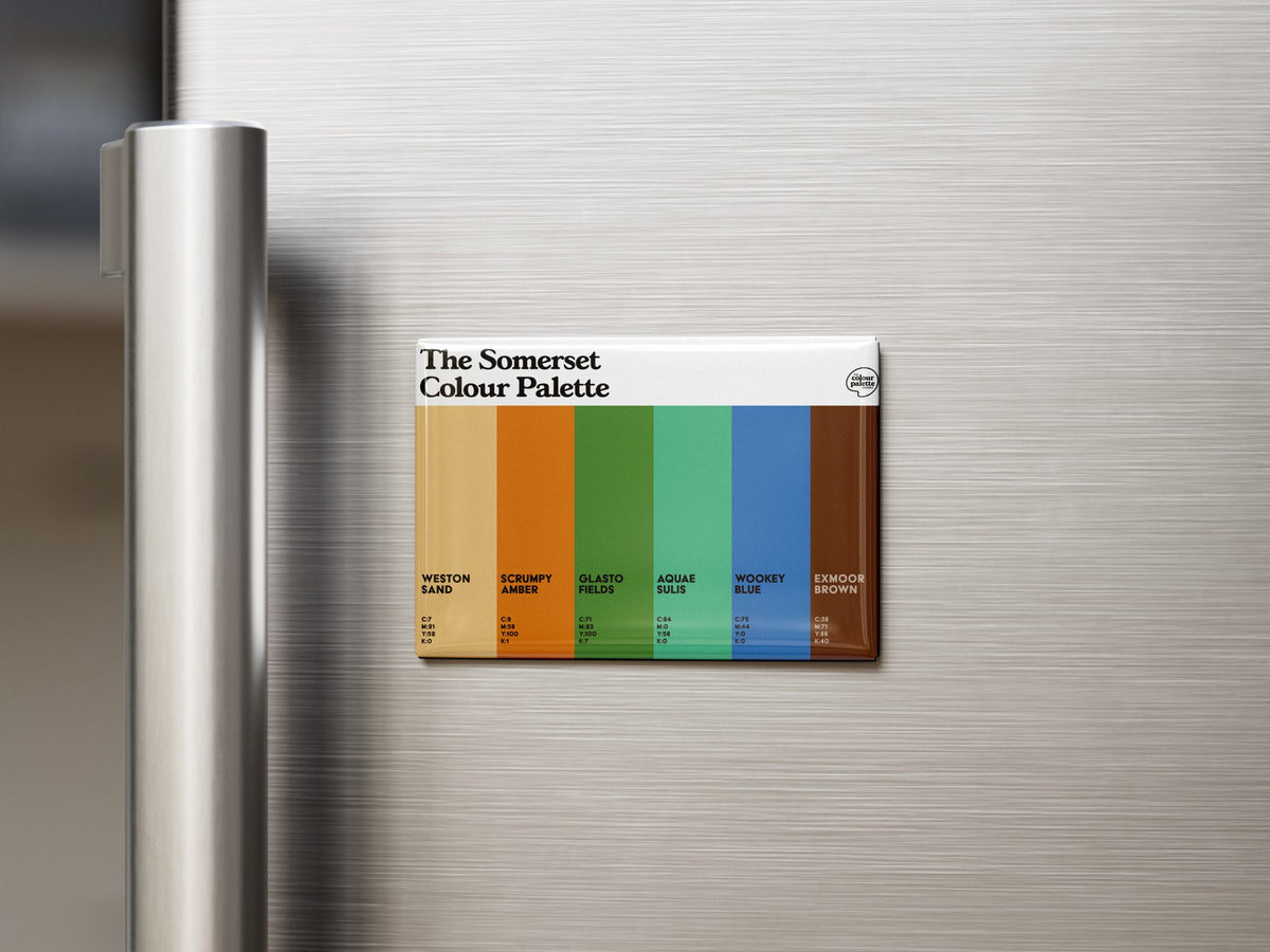 Somerset Fridge Magnet