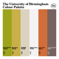 The University of Birmingham Colour Palette