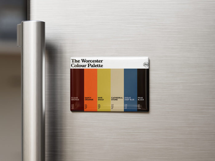 Worcester fridge magnet