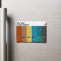 York Fridge Magnet