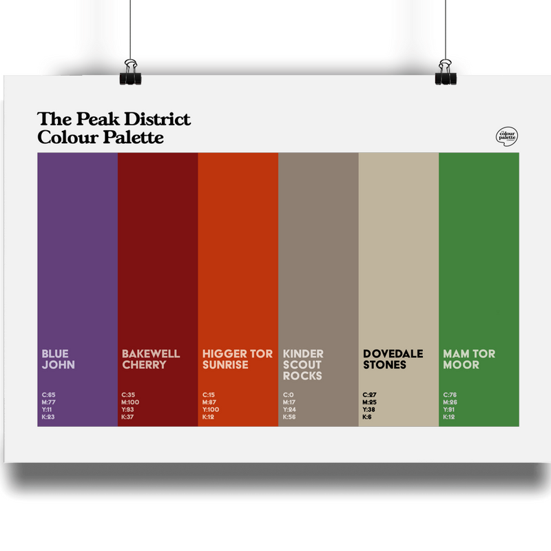 Peak District Colours on The Peak District Colour Palette