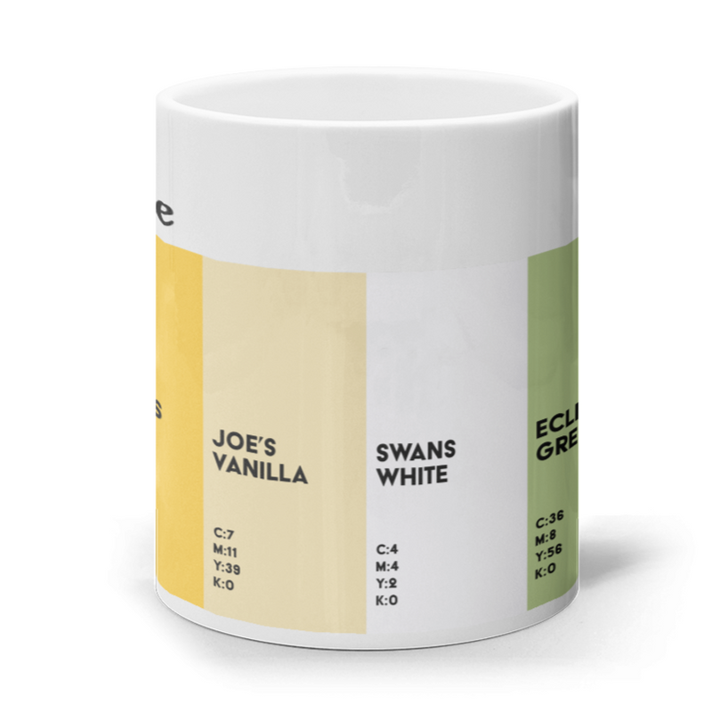 The Swansea Colour Palette mug