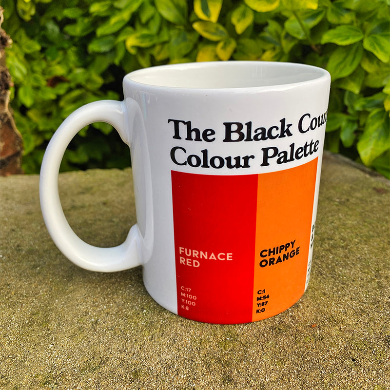 The Black Country Colour Palette Mug - a best seller!