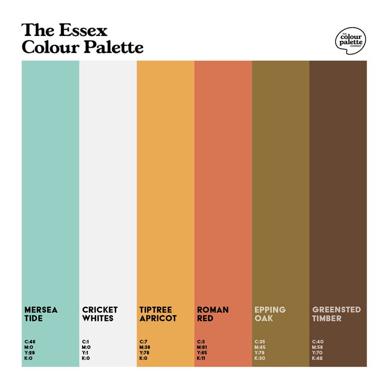 The Essex Colour Palette premium tote bag