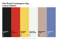 The Royal Leamington Spa Colour Palette – x7 prints & 16-page guide