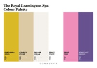 The Royal Leamington Spa Colour Palette – x7 prints & 16-page guide