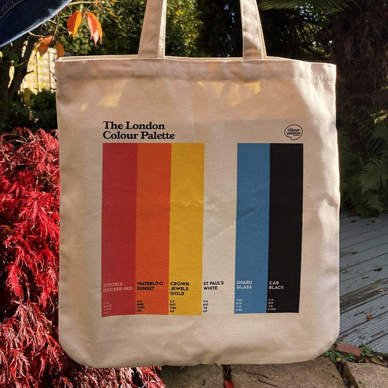 The London Colour Palette Tote Bag