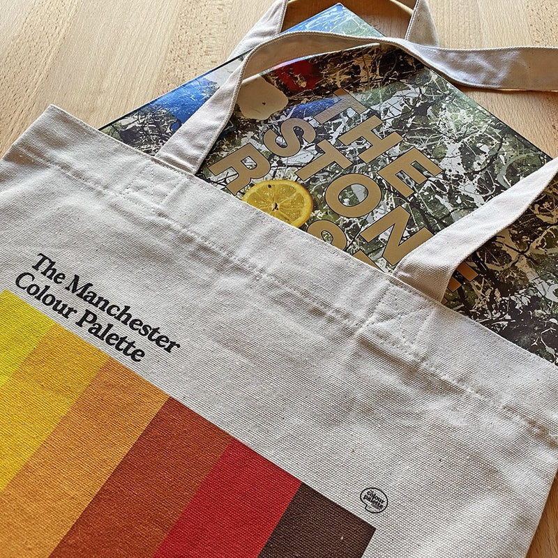 The Manchester Colour Palette heavyweight tote bag