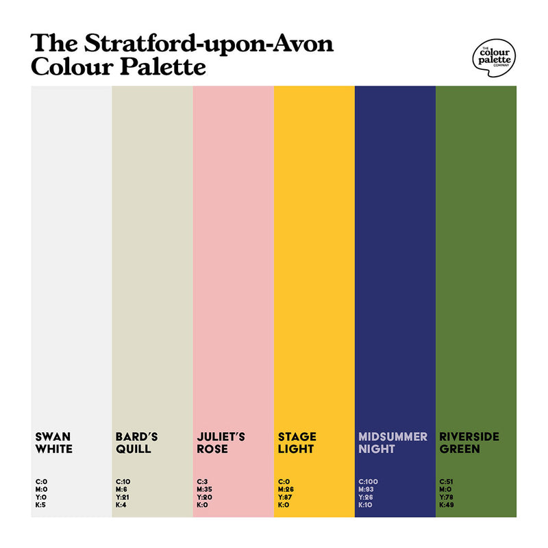 Stratford Shakespeare Colour Palette