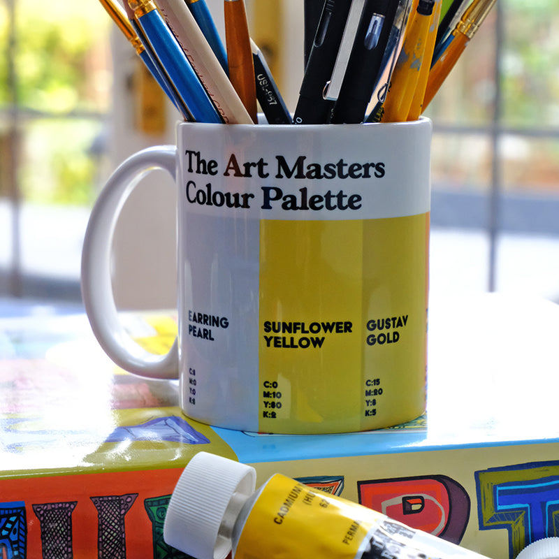 The Art Masters Colour Palette mug