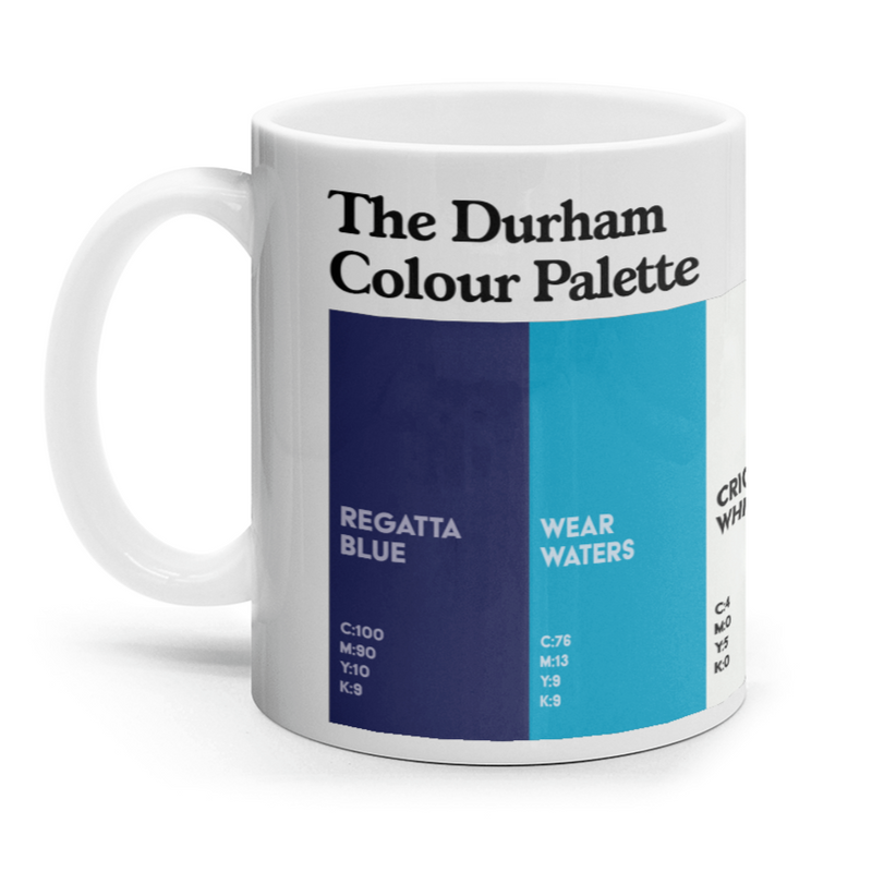 The Durham Colour Palette Mug