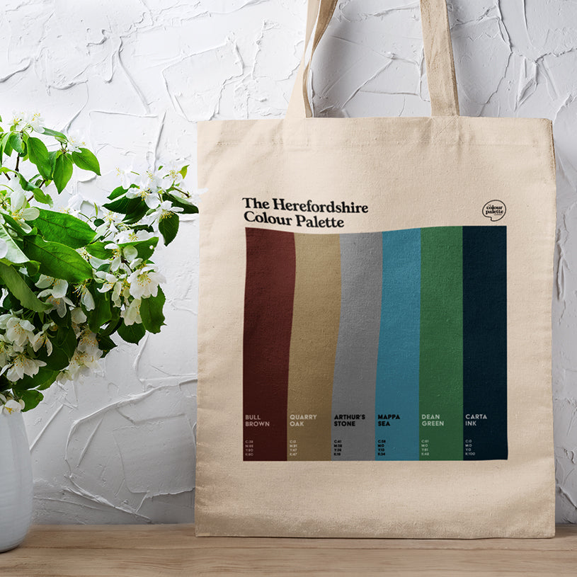 Color Wheel Tote Bag