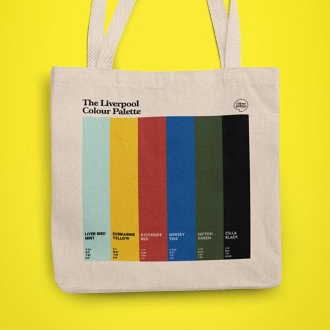The Liverpool Colour Palette heavyweight bag